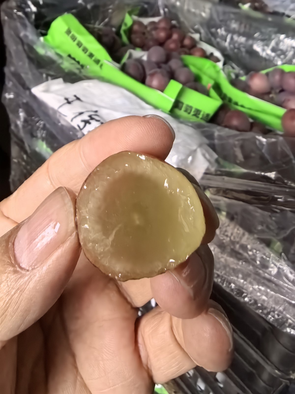 冰糖心单颗特写